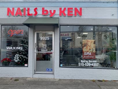 Nails by Ken storefront at 9925 San Pablo Ave, El Cerrito CA